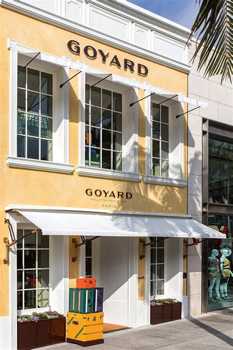 goyard beverly hills hours|where can i buy goyard.